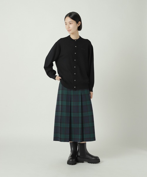 ZUCCa（ズッカ）の「TWストレッチチェック / スカート / S（スカート・レディース・ブラック/ネイビー・M size）」の8枚目の写真