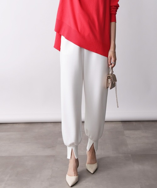 PICCIN(ピッチン)の「【セットアップ可能】ダンボールジョガーパンツ(その他パンツ・レディース・オフホワイト/ブラック・S/M)」の7枚目の写真