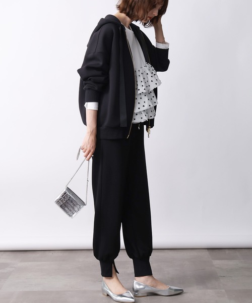 PICCIN(ピッチン)の「【セットアップ可能】ダンボールジョガーパンツ(その他パンツ・レディース・オフホワイト/ブラック・S/M)」の19枚目の写真