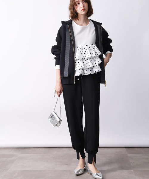 PICCIN(ピッチン)の「【セットアップ可能】ダンボールジョガーパンツ(その他パンツ・レディース・オフホワイト/ブラック・S/M)」の18枚目の写真