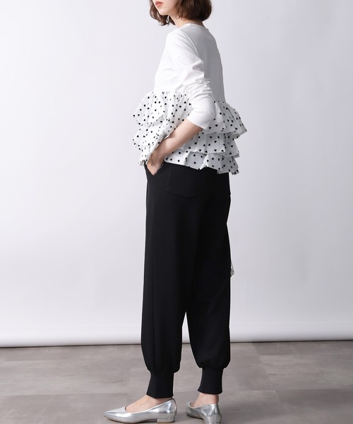 PICCIN(ピッチン)の「【セットアップ可能】ダンボールジョガーパンツ(その他パンツ・レディース・オフホワイト/ブラック・S/M)」の17枚目の写真