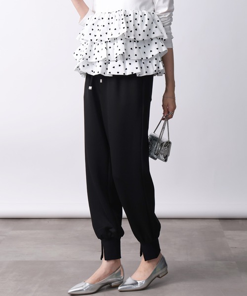 PICCIN(ピッチン)の「【セットアップ可能】ダンボールジョガーパンツ(その他パンツ・レディース・オフホワイト/ブラック・S/M)」の14枚目の写真