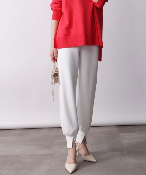 PICCIN(ピッチン)の「【セットアップ可能】ダンボールジョガーパンツ(その他パンツ・レディース・オフホワイト/ブラック・S/M)」の3枚目の写真