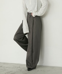 forksy.（フォルクシー）の「【forksy.】前後タックワイドチノパンツ（チノパンツ）」