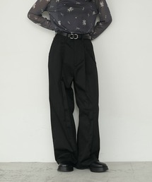 forksy.（フォルクシー）の「【forksy.】前後タックワイドチノパンツ（チノパンツ）」