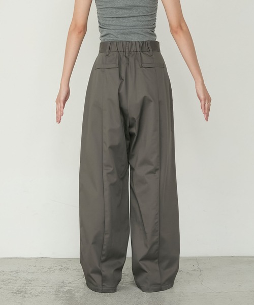 forksy.】前後タックワイドチノパンツ forksy.│MONO-MART [モノマート