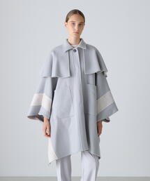 ADORE（アドーア）の「◆Ｃａ混２ＴＯＮＥリバーケープコート（ステンカラーコート）」