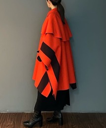 ADORE（アドーア）の「◆Ｃａ混２ＴＯＮＥリバーケープコート（ステンカラーコート）」