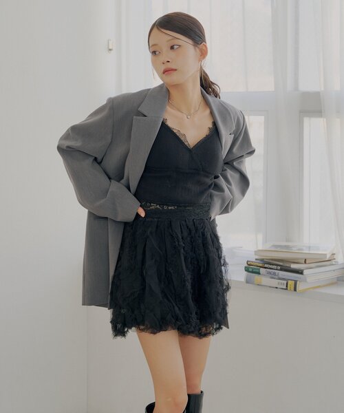 セール】チュールティアードバルーンショートパンツ（その他パンツ