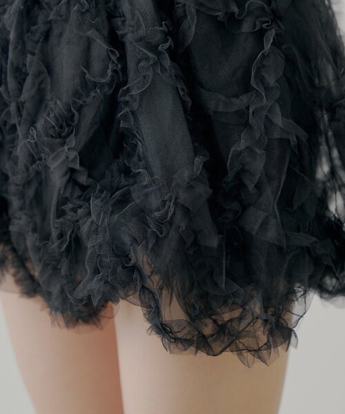 セール】チュールティアードバルーンショートパンツ（その他パンツ
