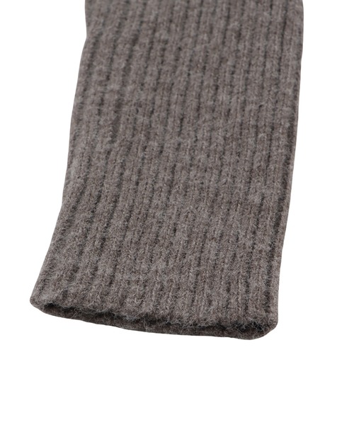 ACLENT(アクレント)の「コンパクトフードニット(ニット/セーター・レディース・グレー・FREE)」の2枚目の写真