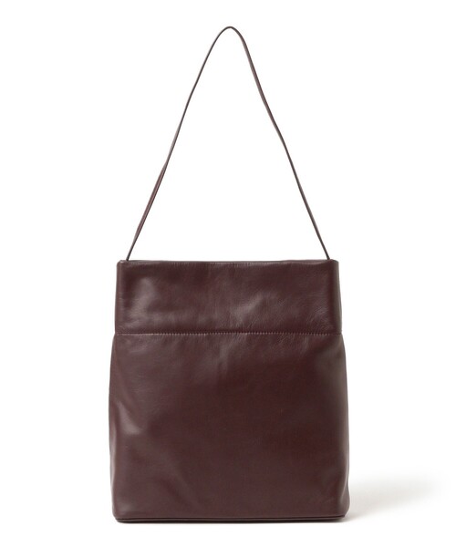 Demi-Luxe BEAMS（デミルクス ビームス）の「【1/15再値下げ】ソフトレザー モダン トートバッグ（トートバッグ・レディース・ブラック/ワイン・ONE SIZE）」の10枚目の写真