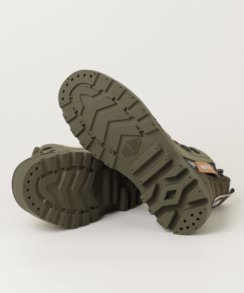 PALLADIUM（パラディウム）の「PALLADIUM/パラディウム PAMPA HI OVERLAB2（スニーカー・メンズ・ブラック/カーキ/ベージュ/ホワイト/グレー/アイボリー・23cm/23.5cm/24cm/24.5cm/25cm/25.5cm/26cm/26.5cm/27cm/27.5cm/28cm/22.5cm）」の8枚目の写真