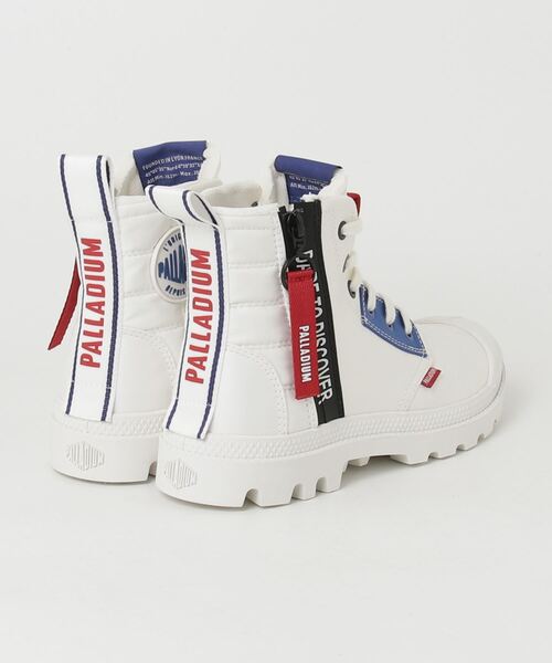 PALLADIUM（パラディウム）の「PALLADIUM/パラディウム PAMPA HI OVERLAB2（スニーカー・メンズ・ブラック/カーキ/ベージュ/ホワイト/グレー/アイボリー・23cm/23.5cm/24cm/24.5cm/25cm/25.5cm/26cm/26.5cm/27cm/27.5cm/28cm/22.5cm）」の9枚目の写真