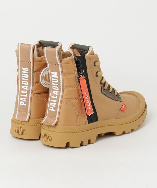 PALLADIUM（パラディウム）の「PALLADIUM/パラディウム PAMPA HI OVERLAB2（スニーカー・メンズ・ブラック/カーキ/ベージュ/ホワイト/グレー/アイボリー・23cm/23.5cm/24cm/24.5cm/25cm/25.5cm/26cm/26.5cm/27cm/27.5cm/28cm/22.5cm）」の10枚目の写真