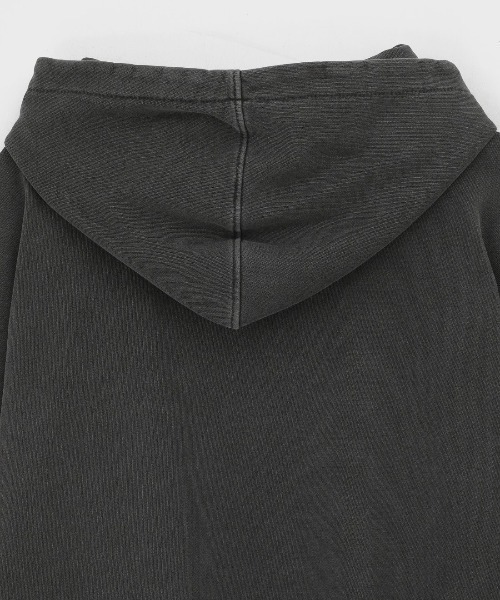 BLACKUP（ブラックアップ）の「[B-BASIC] ピグメントヘビースウェットオーバーフィットフーディ（パーカー・レディース・ブラウン/チャコール/ワイン・FREE）」の20枚目の写真