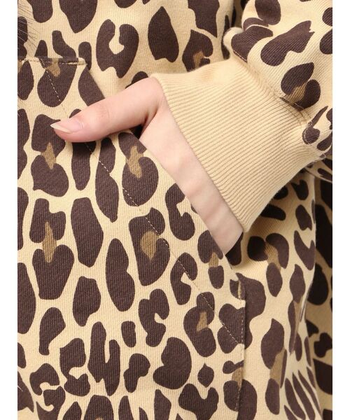 GALFY(ガルフィー)の「GYDA×GALFY bijou logo leopard BIG パーカー(パーカー・レディース・その他1・FREE)」の6枚目の写真