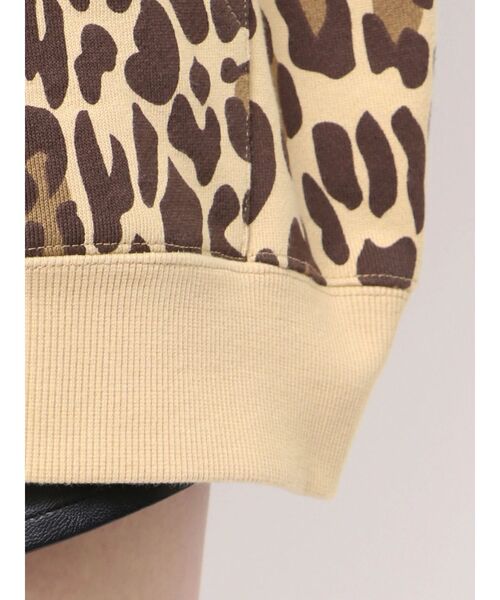 GALFY(ガルフィー)の「GYDA×GALFY bijou logo leopard BIG パーカー(パーカー・レディース・その他1・FREE)」の7枚目の写真