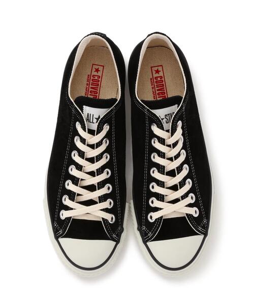 CONVERSE(コンバース)の「CONVERSE/コンバース/SUEDE ALL STAR J OX/日本製 スエード オールスター オックス(スニーカー・メンズ・ブラック・10.5/7.5/8/8.5/9/9.5)」の8枚目の写真
