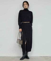 GALLARDAGALANTE | 【2WAY】 ニットタートルワンピース(ワンピース)