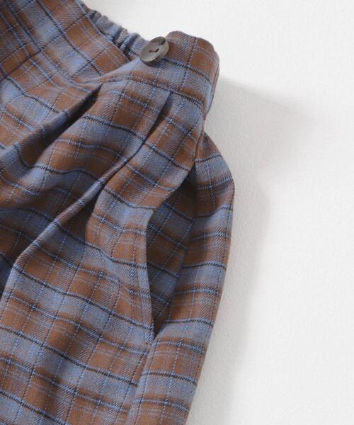 URBAN RESEARCH DOORS（アーバンリサーチドアーズ）の「『WEB/一部店舗限定サイズ』チェックラップキュロット(KIDS)（その他パンツ・キッズ・イエロー系その他/ブルー系その他・135/150/105/120）」の11枚目の写真