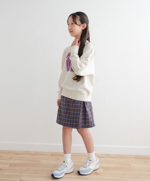 URBAN RESEARCH DOORS（アーバンリサーチドアーズ）の「『WEB/一部店舗限定サイズ』チェックラップキュロット(KIDS)（その他パンツ・キッズ・イエロー系その他/ブルー系その他・135/150/105/120）」の22枚目の写真
