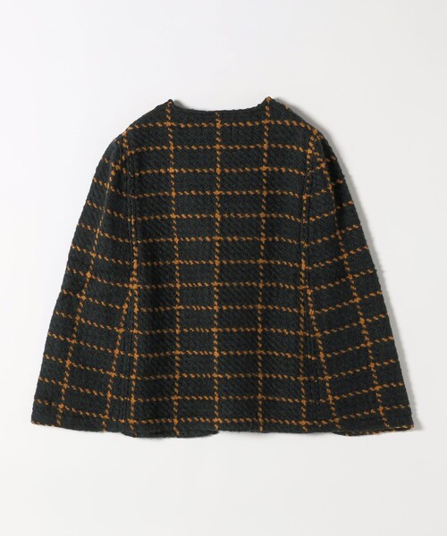 John branigan(ジョンブラニガン)の「john Branigan: チェック ポンチョ(ポンチョ・レディース・レッド/イエロー系その他・ONE SIZE)」の3枚目の写真