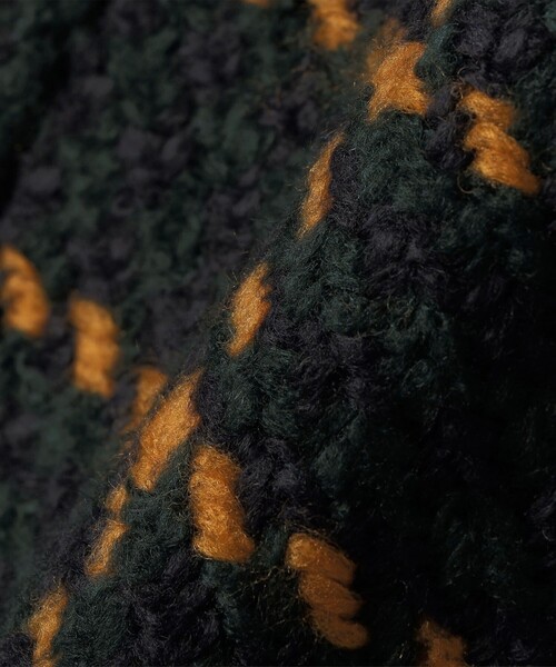 John branigan(ジョンブラニガン)の「john Branigan: チェック ポンチョ(ポンチョ・レディース・レッド/イエロー系その他・ONE SIZE)」の7枚目の写真
