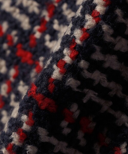 John branigan(ジョンブラニガン)の「john Branigan: チェック ポンチョ(ポンチョ・レディース・レッド/イエロー系その他・ONE SIZE)」の8枚目の写真
