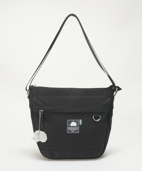 SCANDINAVIAN FOREST(スカンジナビアン・フォレスト)の「スタンスクエアショルダー<撥水加工>(ショルダーバッグ・レディース・ブラック/グレー/ベージュ・FREE)」の9枚目の写真