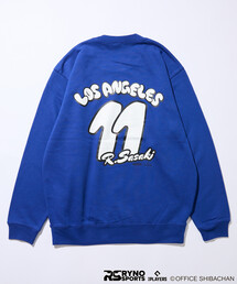 限定展開 SKATER JOHN/スケータージョン SKATER JOHN × RYNO SPORTS × MLB PLAYERS SASAKI 11 バックプリントスウェット