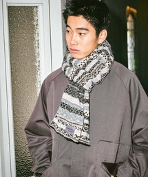 niko and... | ノルディック柄マフラー(マフラー)