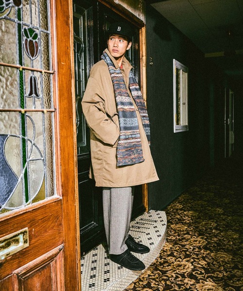 niko and...（ニコアンド）の「ノルディック柄マフラー（マフラー・メンズ・ブルー/ブラック/アイボリー・FREE）」の11枚目の写真