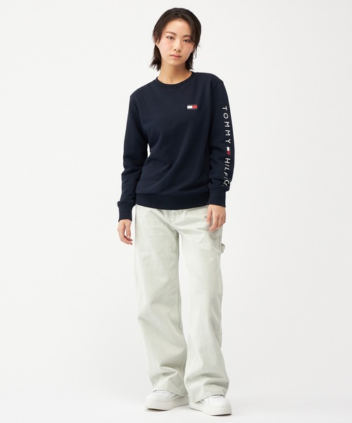 tommy jeans(トミー ジーンズ)の「リラックスカーペンターパンツ(デニムパンツ・レディース・ホワイト系その他2・25inch/26inch/27inch/24inch)」の7枚目の写真