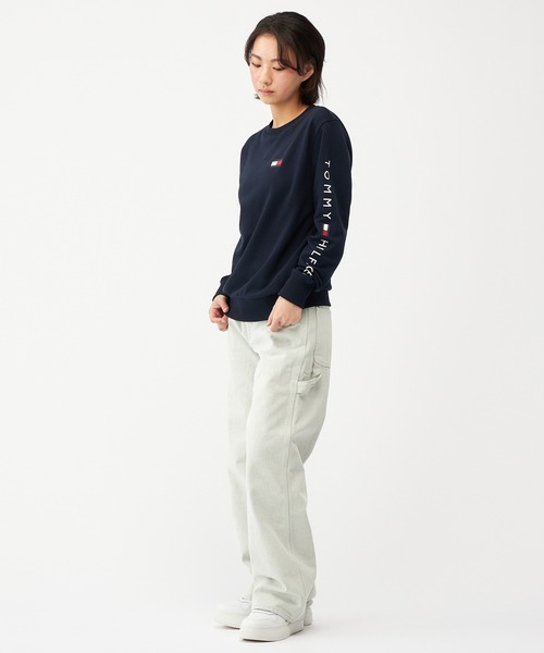tommy jeans(トミー ジーンズ)の「リラックスカーペンターパンツ(デニムパンツ・レディース・ホワイト系その他2・25inch/26inch/27inch/24inch)」の8枚目の写真
