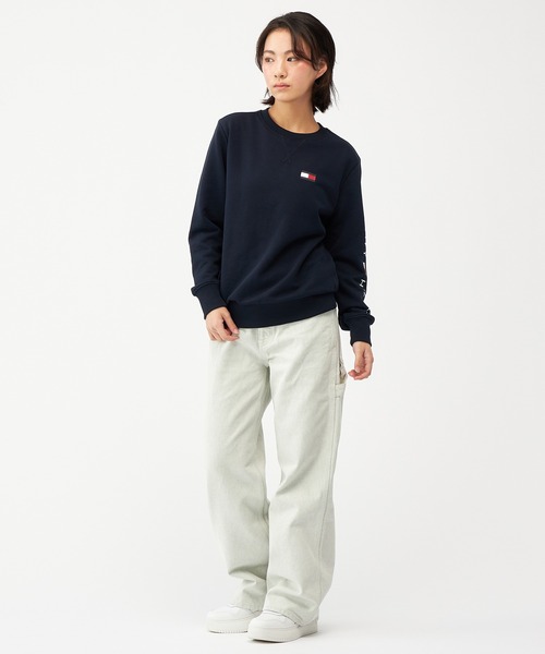 tommy jeans(トミー ジーンズ)の「リラックスカーペンターパンツ(デニムパンツ・レディース・ホワイト系その他2・25inch/26inch/27inch/24inch)」の9枚目の写真