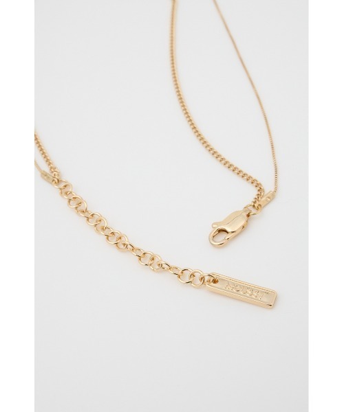 MOUSSY（マウジー）の「CLEAR MARBLE ネックレス（ネックレス・レディース・ゴールド/シルバー・FREE）」の6枚目の写真