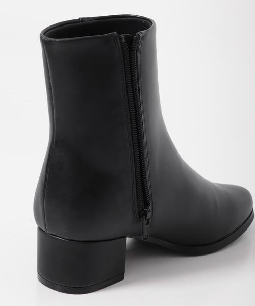 URBAN RESEARCH DOORS（アーバンリサーチドアーズ）の「チャンキーヒールブーツ（ブーツ・レディース・アイボリー/ブラック・36/38/37）」の18枚目の写真