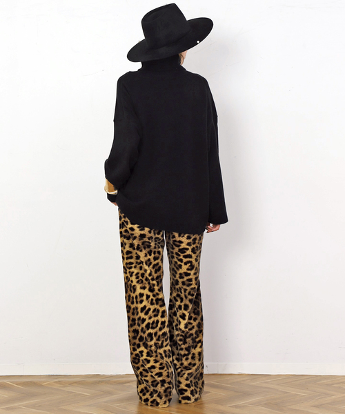 AP STUDIO（エーピーストゥディオ）の「レオパードパンツ（その他パンツ・レディース・キャメル・36/38）」の6枚目の写真