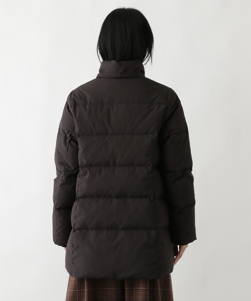 FOUND GOOD（ファウンドグッド）の「2WAYフードダウンJK（ダウンジャケット/コート・レディース・ブラウン系3/アイボリー/ブラック・S/L/M）」の15枚目の写真