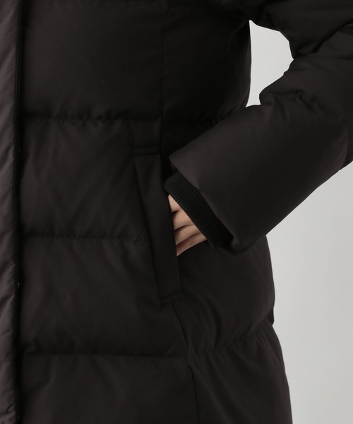 FOUND GOOD（ファウンドグッド）の「2WAYフードダウンJK（ダウンジャケット/コート・レディース・ブラウン系3/アイボリー/ブラック・S/L/M）」の19枚目の写真