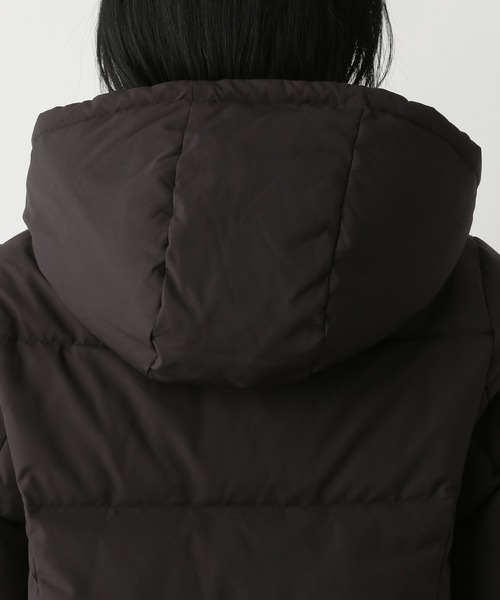 FOUND GOOD（ファウンドグッド）の「2WAYフードダウンJK（ダウンジャケット/コート・レディース・ブラウン系3/アイボリー/ブラック・S/L/M）」の20枚目の写真