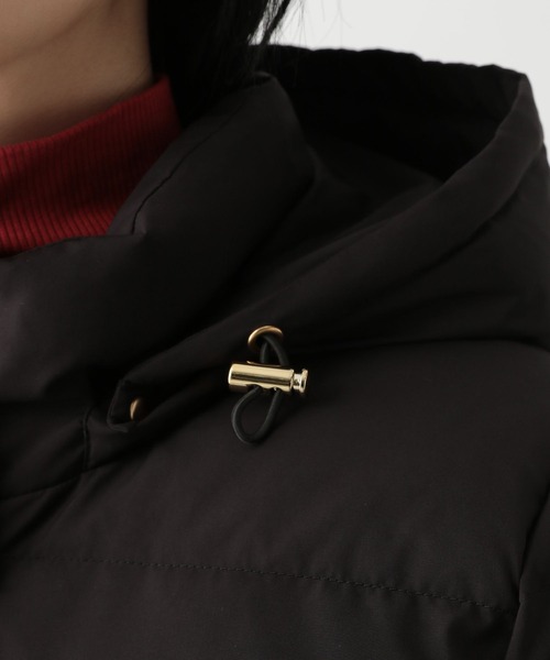 FOUND GOOD（ファウンドグッド）の「2WAYフードダウンJK（ダウンジャケット/コート・レディース・ブラウン系3/アイボリー/ブラック・S/L/M）」の22枚目の写真