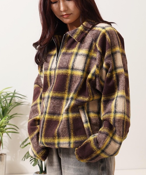 1111clothing｜ワンフォークロージング（メンズ）のブルゾン（ブラウン