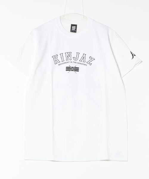 ARCHIVER(アーカイバ)の「【RES】【KINJAZ】Graphic T(Tシャツ/カットソー・メンズ・ホワイト/ブラック・MEDIUM/LARGE)」の1枚目の写真