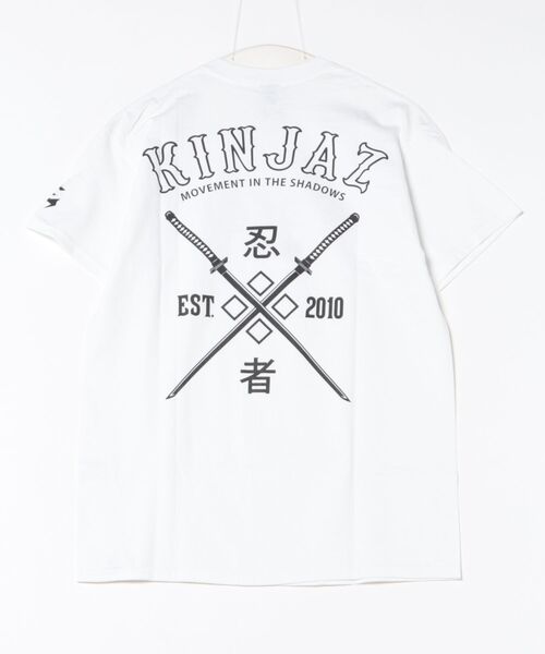 ARCHIVER(アーカイバ)の「【RES】【KINJAZ】Graphic T(Tシャツ/カットソー・メンズ・ホワイト/ブラック・MEDIUM/LARGE)」の5枚目の写真
