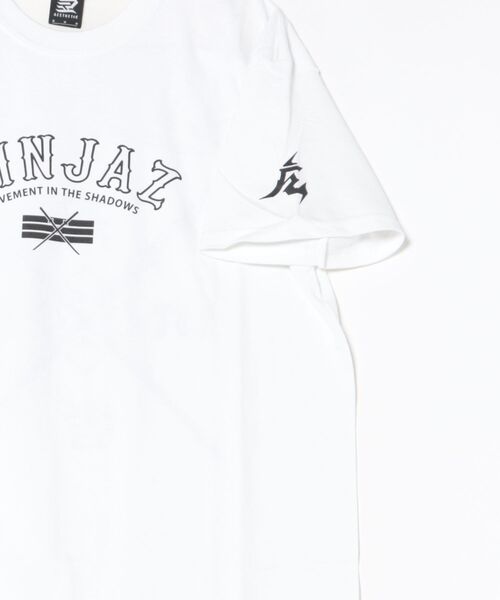 ARCHIVER(アーカイバ)の「【RES】【KINJAZ】Graphic T(Tシャツ/カットソー・メンズ・ホワイト/ブラック・MEDIUM/LARGE)」の6枚目の写真