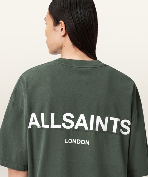 ALLSAINTS(オールセインツ)の「ALLSAINTS HALCYON SS CREW(Tシャツ/カットソー・メンズ・グリーン・X-SMALL/SMALL/MEDIUM/LARGE)」の2枚目の写真