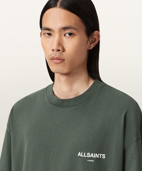 ALLSAINTS(オールセインツ)の「ALLSAINTS HALCYON SS CREW(Tシャツ/カットソー・メンズ・グリーン・X-SMALL/SMALL/MEDIUM/LARGE)」の4枚目の写真