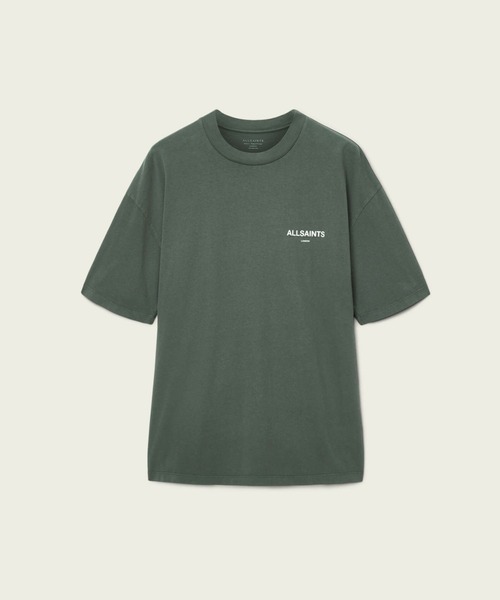 ALLSAINTS(オールセインツ)の「ALLSAINTS HALCYON SS CREW(Tシャツ/カットソー・メンズ・グリーン・X-SMALL/SMALL/MEDIUM/LARGE)」の8枚目の写真